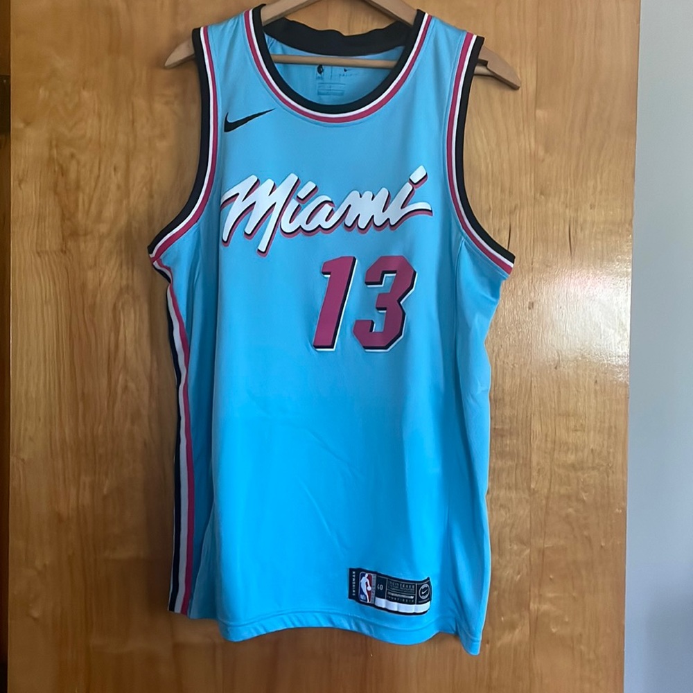 Bam Adebayo Miami Heat Vice Jersey